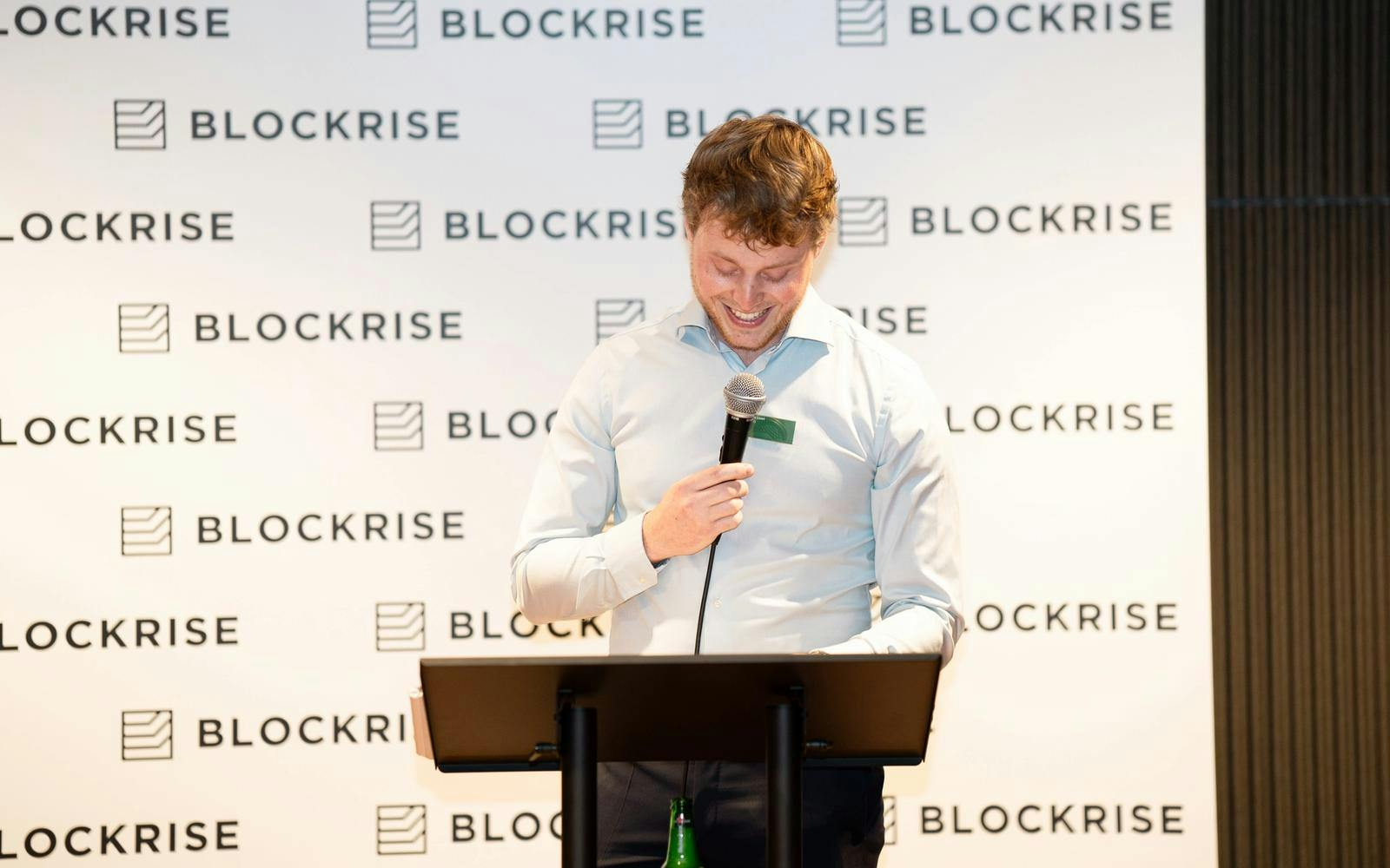 CEO Jos speaking at event